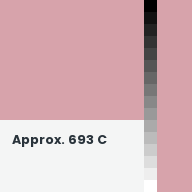 Color chip: Approx. 693 C