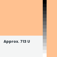Color chip: Approx. 713 U