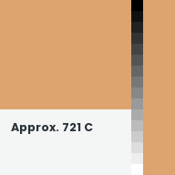 Color chip: Approx. 721 C