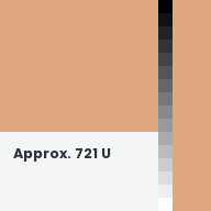 Color chip: Approx. 721 U
