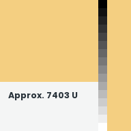 Color chip: Approx. 7403 U