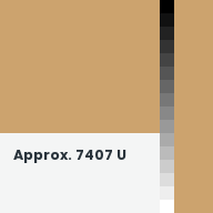 Color chip: Approx. 7407 U