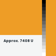 Color chip: Approx. 7408 U