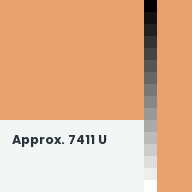 Color chip: Approx. 7411 U