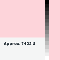 Color chip: Approx. 7422 U