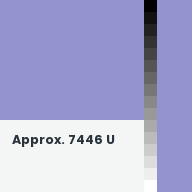 Color chip: Approx. 7446 U