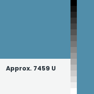 Color chip: Approx. 7459 U