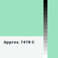Color chip: Approx. 7478 C