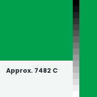 Color chip: Approx. 7482 C
