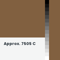 Color chip: Approx. 7505 C