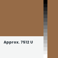 Color chip: Approx. 7512 U