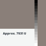 Color chip: Approx. 7531 U