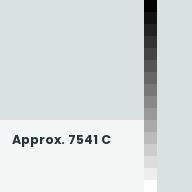 Color chip: Approx. 7541 C