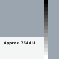 Color chip: Approx. 7544 U