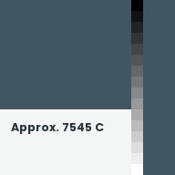 Color chip: Approx. 7545 C