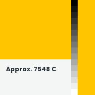 Color chip: Approx. 7548 C