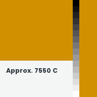 Color chip: Approx. 7550 C