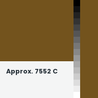 Color chip: Approx. 7552 C