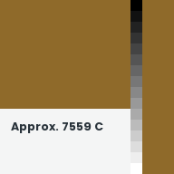 Color chip: Approx. 7559 C
