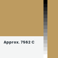 Color chip: Approx. 7562 C