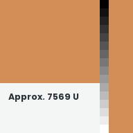 Color chip: Approx. 7569 U