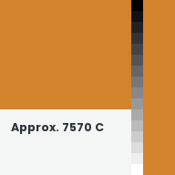Color chip: Approx. 7570 C