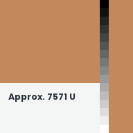Color chip: Approx. 7571 U