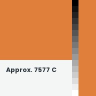 Color chip: Approx. 7577 C