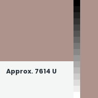 Color chip: Approx. 7614 U