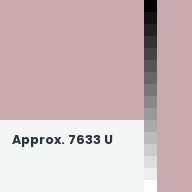 Color chip: Approx. 7633 U