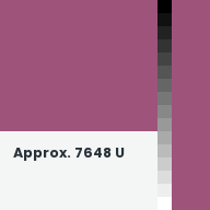 Color chip: Approx. 7648 U