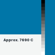 Color chip: Approx. 7690 C