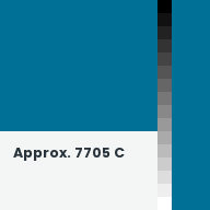 Color chip: Approx. 7705 C