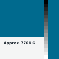 Color chip: Approx. 7706 C