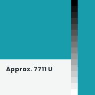 Color chip: Approx. 7711 U