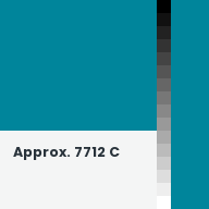 Color chip: Approx. 7712 C