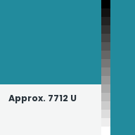Color chip: Approx. 7712 U