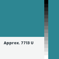Color chip: Approx. 7713 U