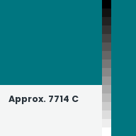 Color chip: Approx. 7714 C