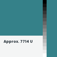 Color chip: Approx. 7714 U