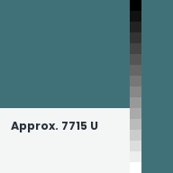 Color chip: Approx. 7715 U