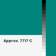 Color chip: Approx. 7717 C