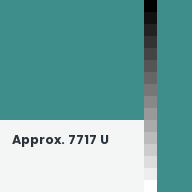 Color chip: Approx. 7717 U