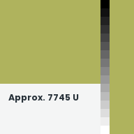Color chip: Approx. 7745 U