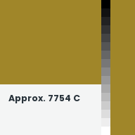Color chip: Approx. 7754 C