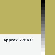 Color chip: Approx. 7766 U