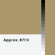 Color chip: Approx. 871 U