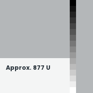 Color chip: Approx. 877 U