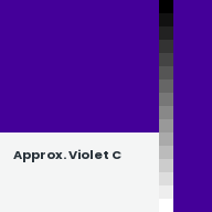 Color chip: Approx. Violet C