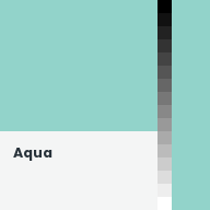 Color chip: Aqua